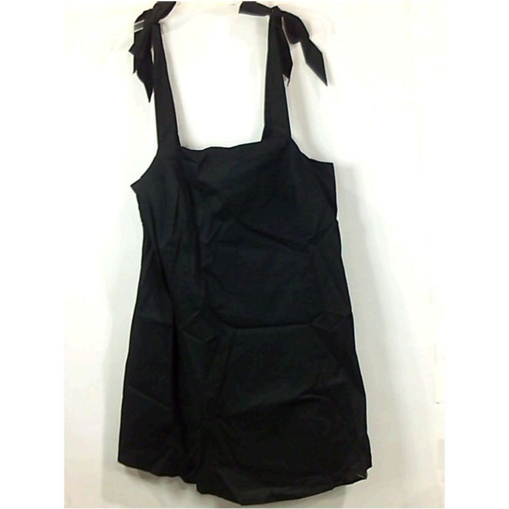 And Now This Womens PLUS APR FIX 2 Relaxed Fit Tank Cami, Black, Size 18